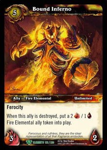 Bound Inferno - War of the Elements