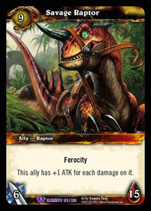 Savage Raptor - War of the Elements