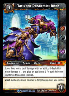 Tattered Dreadmist Robe - War of the Elements