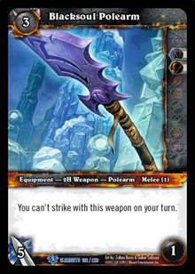 Blacksoul Polearm - War of the Elements