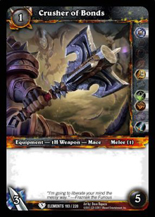 Crusher of Bonds - War of the Elements