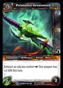 Poisonfire Greatsword - War of the Elements
