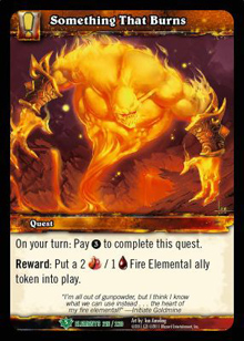 Something That Burns - War of the Elements