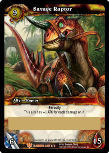 Savage Raptor (Loot) - War of the Elements