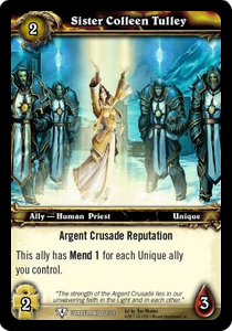 Sister Colleen Tulley - Assault on Icecrown Citadel