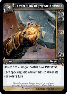 Signet of the Impregnable Fortress - Badge of Justice