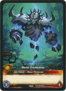 Water Elemental Token - War of the Elements