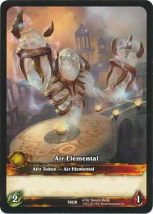 Air Elemental Token - War of the Elements