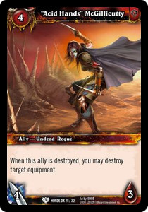 "Acid Hands" McGillicutty - Class Starter Decks Spring 2011