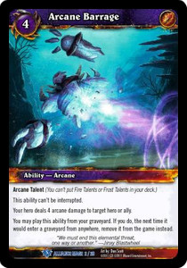 Arcane Barrage - Class Starter Decks Spring 2011