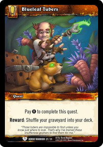 Blueleaf Tubers (Scratched Loot) - Class Starter Decks Spring 2011