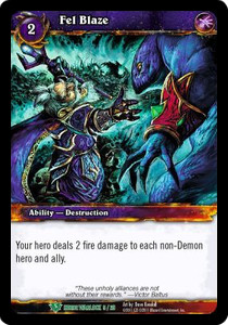 Fel Blaze - Class Starter Decks Spring 2011