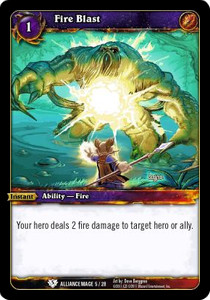 Fire Blast - Class Starter Decks Spring 2011
