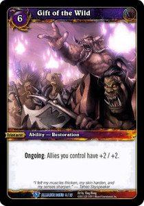 Gift of the Wild - Class Starter Decks Spring 2011