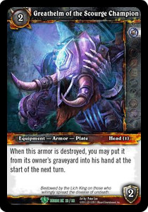 Greathelm of the Scourge Champion - Class Starter Decks Spring 2011