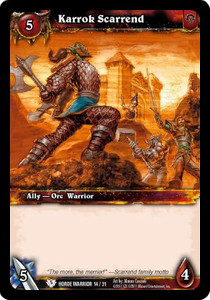 Karrok Scarrend - Class Starter Decks Spring 2011
