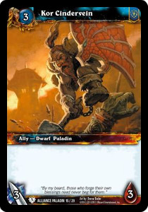 Kor Cindervein - Class Starter Decks Spring 2011