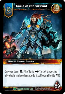 Saria of Stormwind - Class Starter Decks Spring 2011