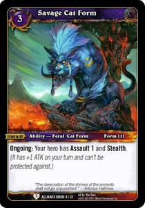Savage Cat Form - Class Starter Decks Spring 2011