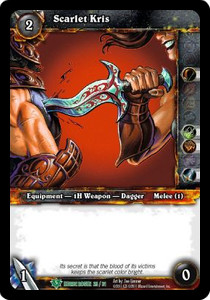 Scarlet Kris - Class Starter Decks Spring 2011