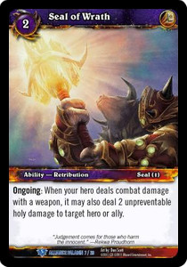 Seal of Wrath - Class Starter Decks Spring 2011