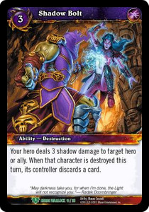 Shadow Bolt - Class Starter Decks Spring 2011