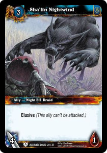 Sha'lin Nightwind - Class Starter Decks Spring 2011