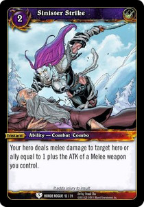 Sinister Strike - Class Starter Decks Spring 2011