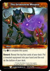 The Grimtotem Weapon (V.11) - Class Starter Decks Spring 2011