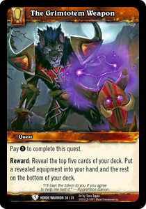 The Grimtotem Weapon (V.13) - Class Starter Decks Spring 2011