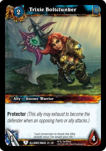 Trixie Boltclunker (V.1) - Class Starter Decks Spring 2011
