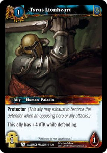 Tyrus Lionheart - Class Starter Decks Spring 2011
