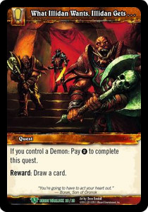 What Illidan Wants, Illidan Gets . . . - Class Starter Decks Spring 2011