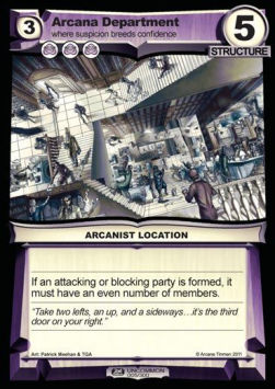 Arcana Department - Second Edition
