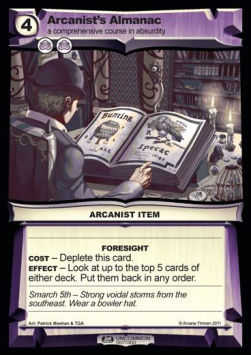 Arcanist's Almanac - Second Edition