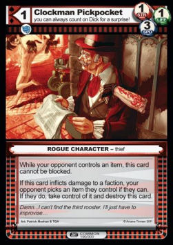 Clockman Pickpocket - Second Edition
