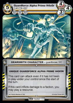 Guardforce Alpha Prime H4x0r - Second Edition