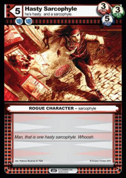 Hasty Sarcophyle - Second Edition