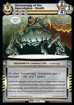 Horsemajig of the Apocalypse - Death - Second Edition