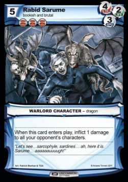 Rabid Sarume - Second Edition