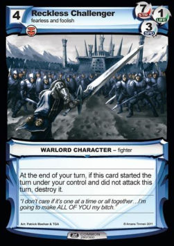 Reckless Challenger - Second Edition