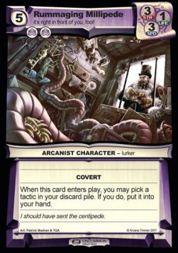 Rummaging Millipede - Second Edition
