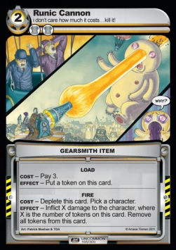 Runic Cannon - Second Edition