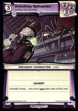 Sneaking Spitspider - Second Edition