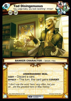 Tad Disingenuous - Second Edition