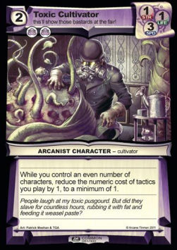 Toxic Cultivator - Second Edition
