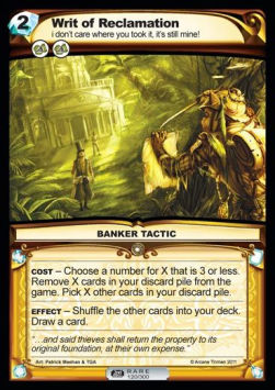 Writ of Reclamation - Second Edition