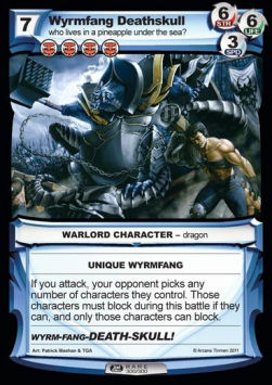 Wyrmfang Deathskull - Second Edition