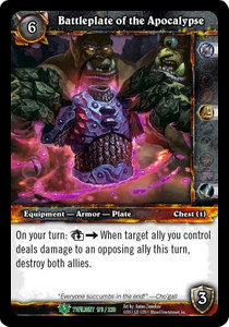 Battleplate of the Apocalypse - Twilight of the Dragons