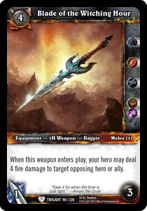 Blade of the Witching Hour - Twilight of the Dragons